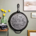 Lodge American Road Trip: 12 Inch Seasoned Cast Iron Skillet, New York - Cookware