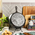 Lodge American Road Trip: 12 Inch Seasoned Cast Iron Skillet, South Carolina - Cookware