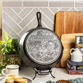 Lodge American Road Trip: 12 Inch Seasoned Cast Iron Skillet, Tennessee - Cookware