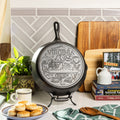 Lodge American Road Trip: 12 Inch Seasoned Cast Iron Skillet, Virginia - Cookware