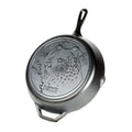 Lodge Wildlife Series 12 Inch Cast Iron Bear Skillet - Cookware