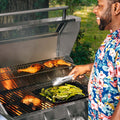 Lodge 15 x 12 Inch Seasoned Cast Iron Grill Topper - Cookware