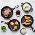 Lodge Round Cast Iron Grill Pan - Cookware