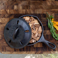 Lodge 6.5 Inch Seasoned Cast Iron Smoker Skillet - Cookware