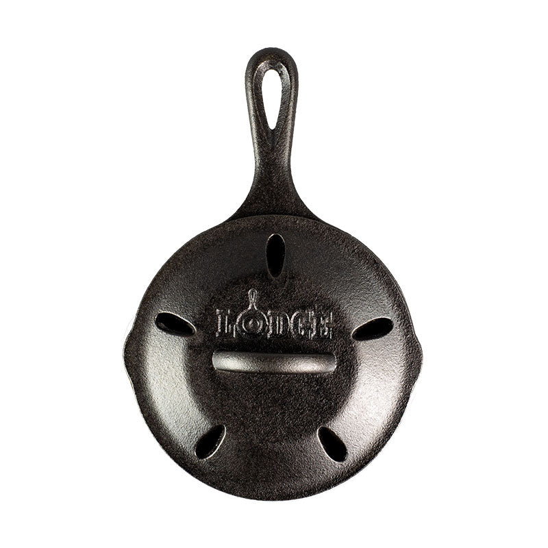 Lodge 6.5 Inch Seasoned Cast Iron Smoker Skillet - Cookware