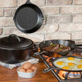 Lodge Seasoned Cast Iron 5 Piece Set - Cookware
