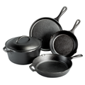 Lodge Seasoned Cast Iron 5 Piece Set - Cookware