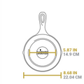 Lodge Essential Seasoned Cast Iron Skillet Set - Cookware