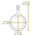 Lodge Wanderlust 8 Inch Cast Iron Tent Skillet - Cookware