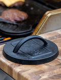 Lodge 6.25 Inch Seasoned Cast Iron Burger Press - Cookware