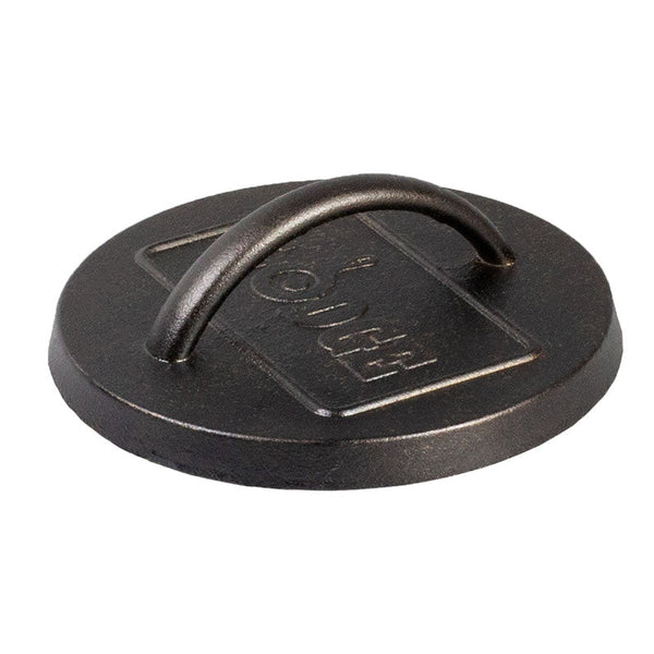 Lodge 6.25 Inch Seasoned Cast Iron Burger Press - Cookware