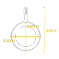 Lodge Classic Cast Iron Skillets - Cookware