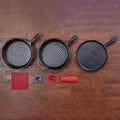 Lodge Essential Seasoned Cast Iron Pan Set - Cookware