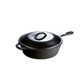 Lodge Cast Iron Covered Deep Skillet - Cookware