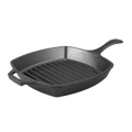 Lodge 10.5 Inch Square Cast Iron Grill Pan - Cookware
