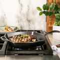 Lodge 10.5 Inch Square Cast Iron Grill Pan - Cookware