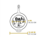 Lodge Wildlife Series 10.25 Inch Cast Iron Deer Skillet - Cookware
