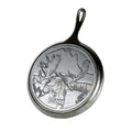 Lodge Wildlife Series 10.5 Inch Cast Iron Moose Griddle - Cookware