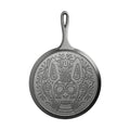 Lodge 10.5 Inch Seasoned Cast Iron Xolo Sugar Skull Griddle - Cookware