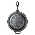 Lodge Chef Collection 10 Inch Seasoned Cast Iron Skillet, USA Frontier - Cookware