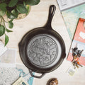 Lodge Chef Collection 10 Inch Seasoned Cast Iron Skillet, USA Frontier - Cookware
