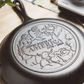 Lodge Chef Collection 10 Inch Seasoned Cast Iron Skillet, USA Frontier - Cookware