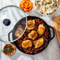 Lodge Chef Collection 12 Inch Cast Iron Everyday Pan - Cookware
