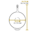 Lodge Chef Collection 12.5 Inch Wok - Cookware
