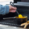 Lodge Cast Iron Melting Pot and Silicone Brush - Cast Iron Cleaning Accessory