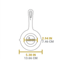 Lodge Seasoned Cast Iron Melting Pot - Cookware