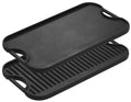Lodge 20 x 10.5 Inch Pro-Grid Reversible Grill/Griddle - Cookware