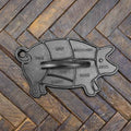 Lodge Seasoned Cast Iron Pig Press - Cookware