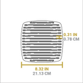 Lodge Seasoned Cast Iron Panini Press - Cookware