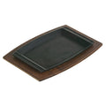 Lodge Rectangular Wood Underliner - Wood Cookware Trivet