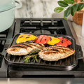 Lodge 10.5 Inch Single Burner Reversible Grill/Griddle - Cookware