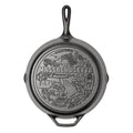 Lodge American Road Trip: 12 Inch Seasoned Cast Iron Skillet, Massachusetts - Cookware