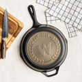 Lodge Custom Engraved Initial Skillet - Cast Iron Cookware