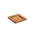 Lodge 5.5 Square Walnut Wood Underliner - Wood Cookware Trivet