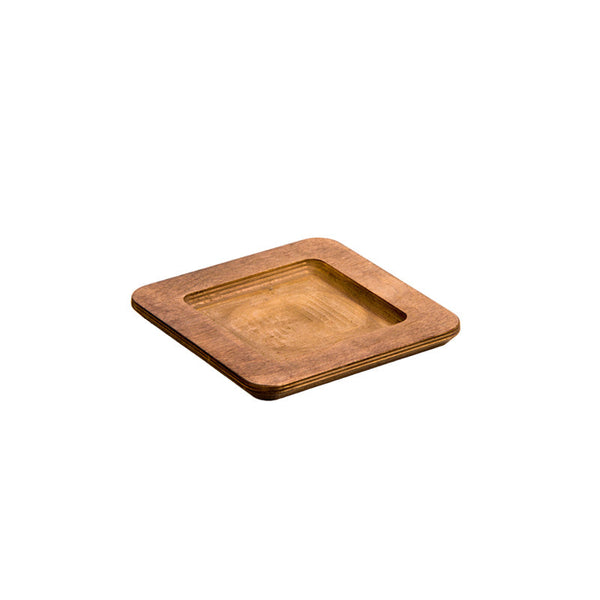 Lodge 5.5 Square Walnut Wood Underliner - Wood Cookware Trivet