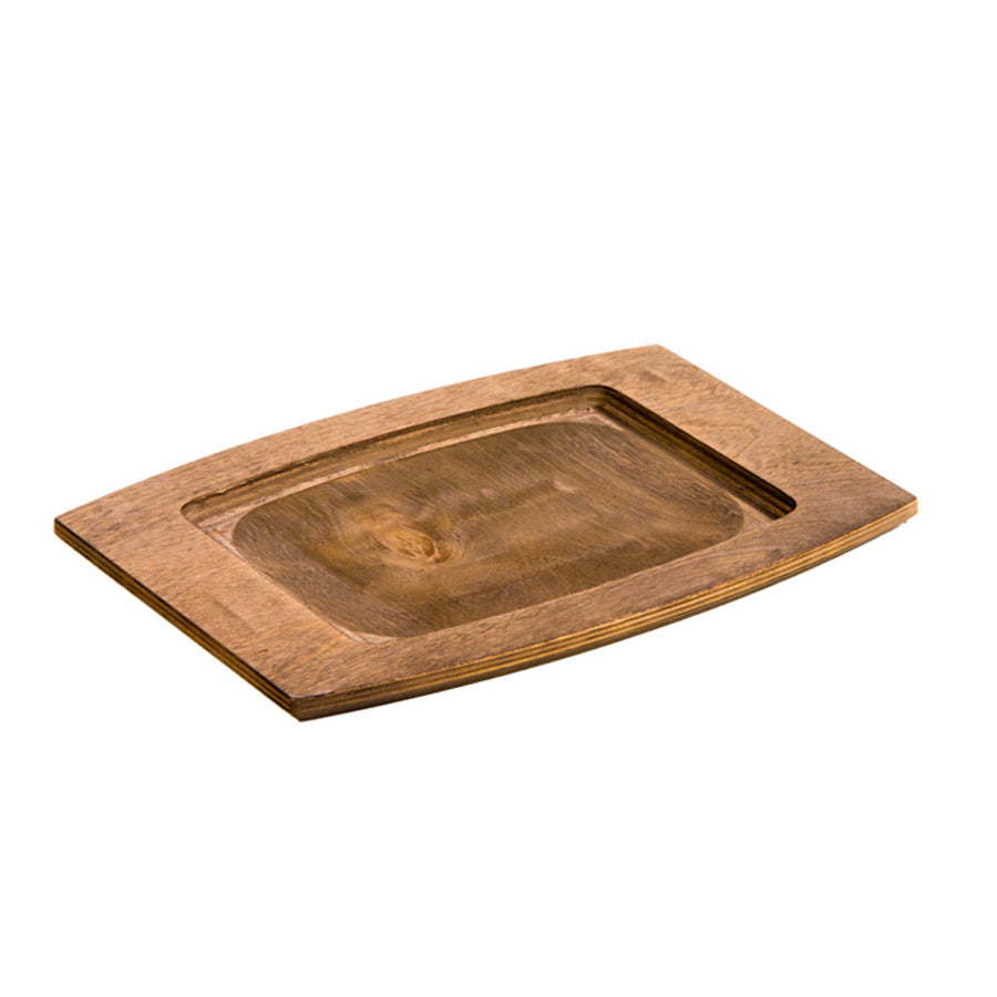 Lodge Rectangular Wood Underliner - Wood Cookware Trivet
