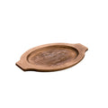 Lodge Grip Style Oval Wood Underliner - Cookware Handle Accessory