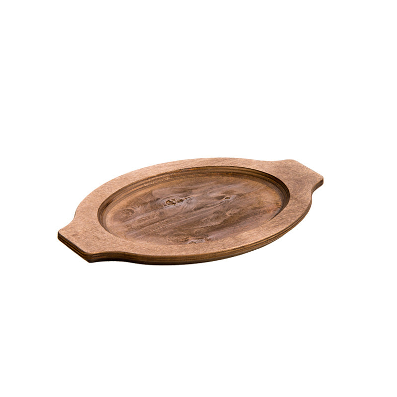 Lodge Grip Style Oval Wood Underliner - Cookware Handle Accessory