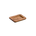 Lodge 10 oz Rectangular Walnut Wood Underliner - Wood Cookware Trivet