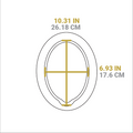 Lodge Oval Wood Underliner - Wood Cookware Trivet