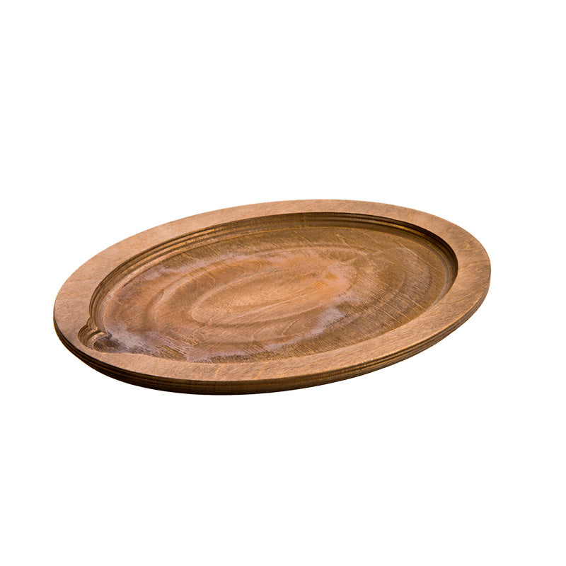 Lodge Oval Wood Underliner - Wood Cookware Trivet
