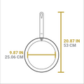 Lodge Carbon Steel Skillet - Seasoned Carbon Steel Cookware