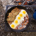 Lodge Carbon Steel Dual Handle Pan - Seasoned Carbon Steel Cookware