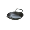 Lodge Carbon Steel Dual Handle Pan - Seasoned Carbon Steel Cookware