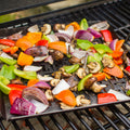 Lodge 13 x 12 Inch Seasoned Carbon Steel Grilling Basket
