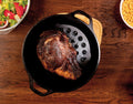 Lodge Cast Iron Trivet/Meat Rack - Wood Cookware Trivet